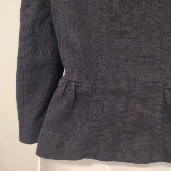 Ann Taylor - 3 Quarter Sleeves Cropped Blazer - Picture 12 of 14